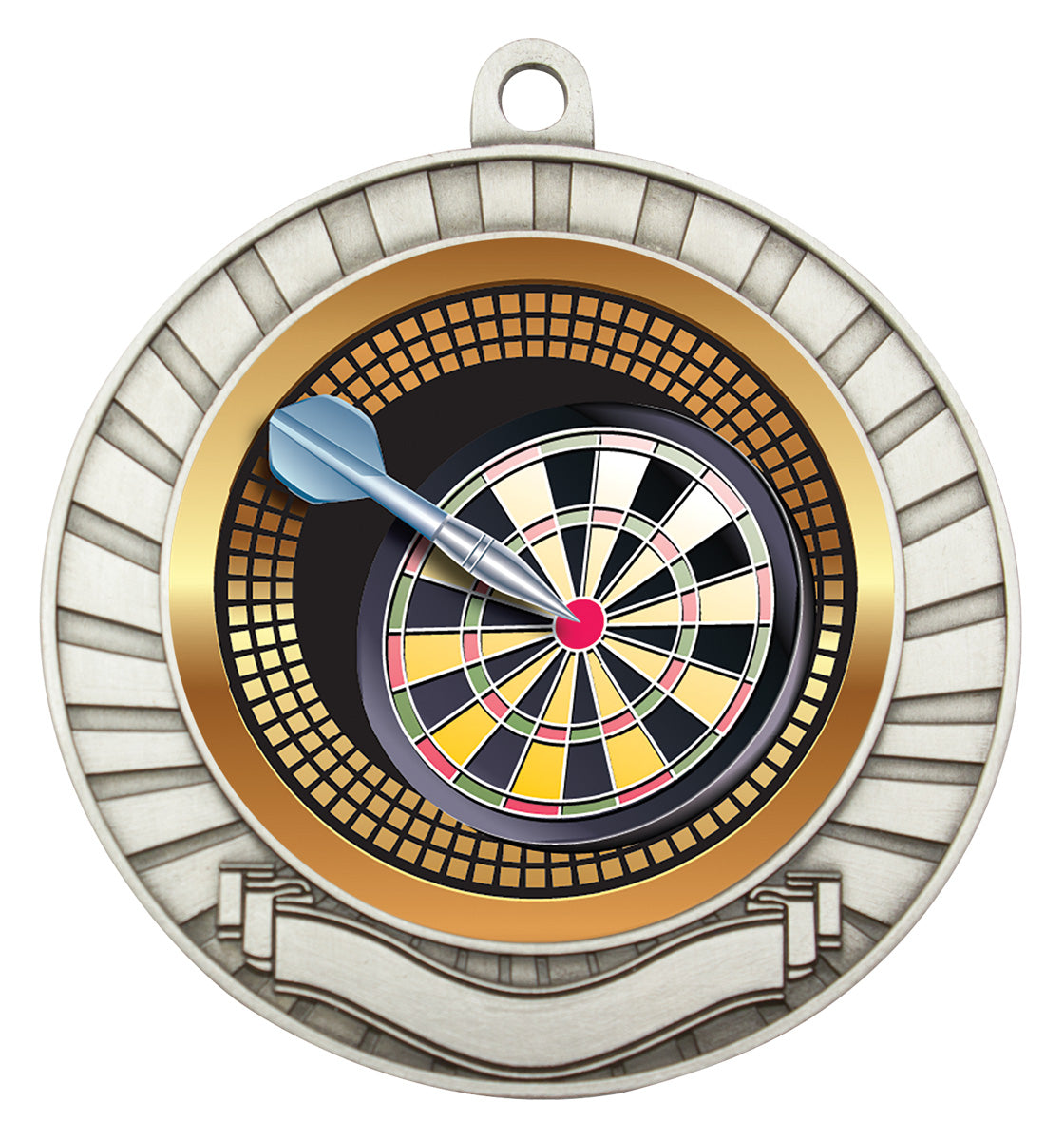 Eco Scroll - Darts - Silver