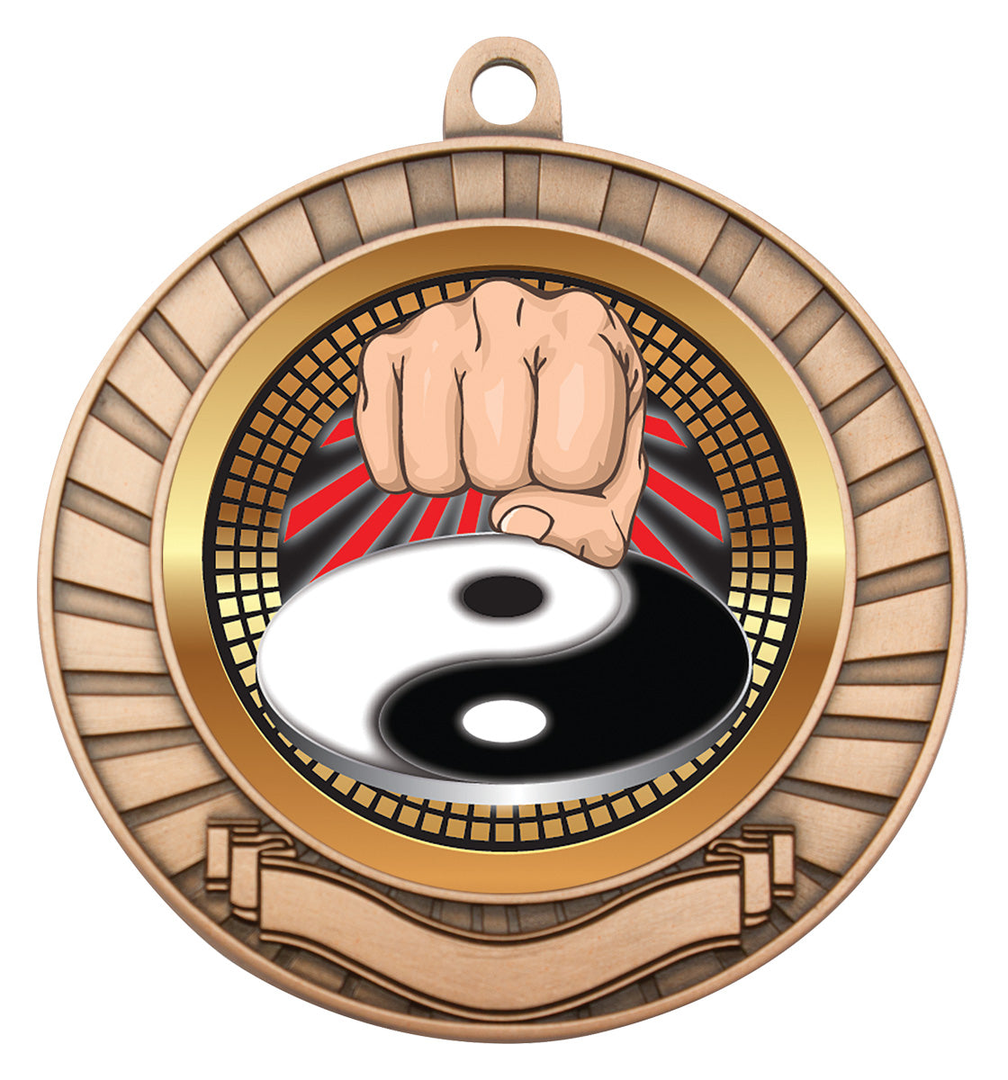 Eco Scroll - Martial Arts - Bronze
