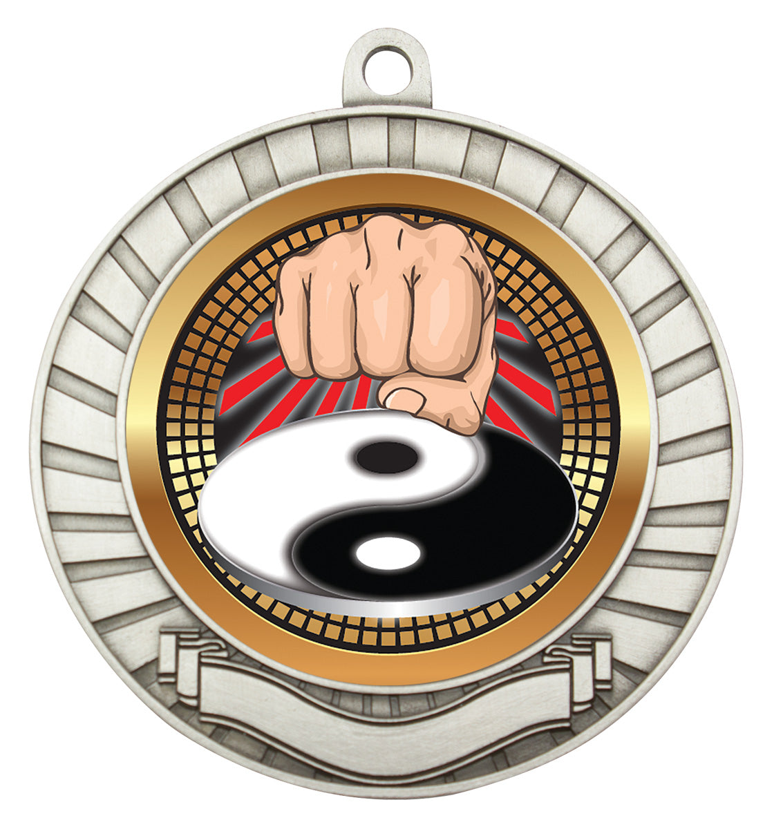 Eco Scroll - Martial Arts - Silver