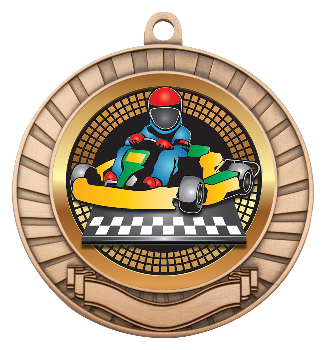 Eco Scroll - Go Kart - Bronze