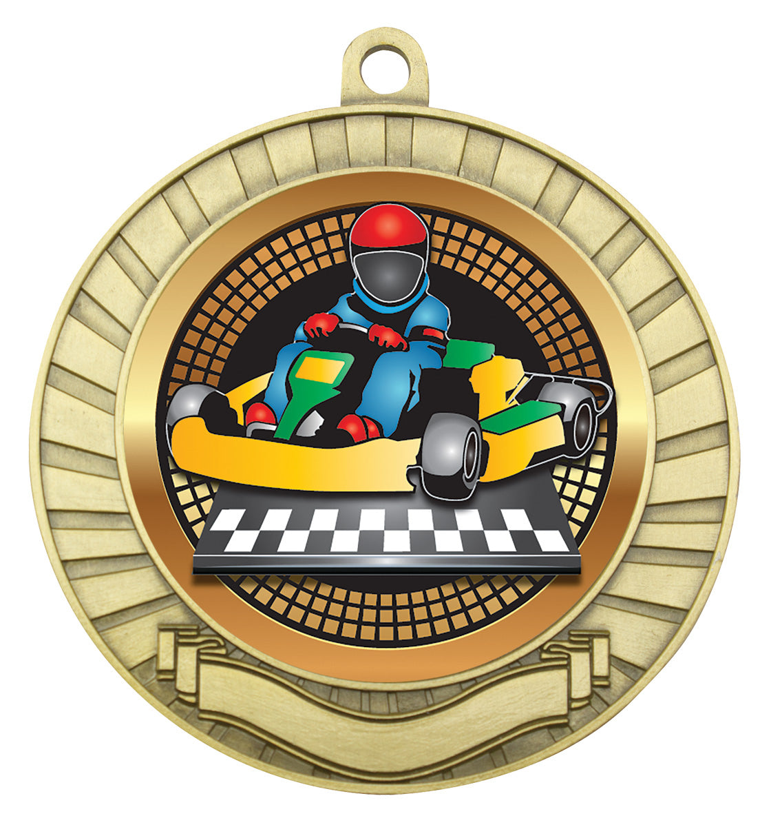Eco Scroll - Go Kart - Gold