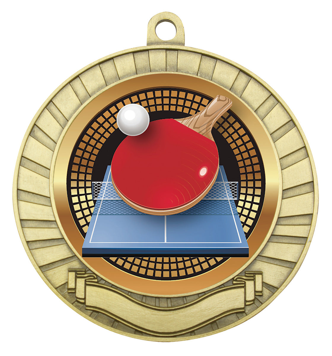 Eco Scroll - Table Tennis - Gold