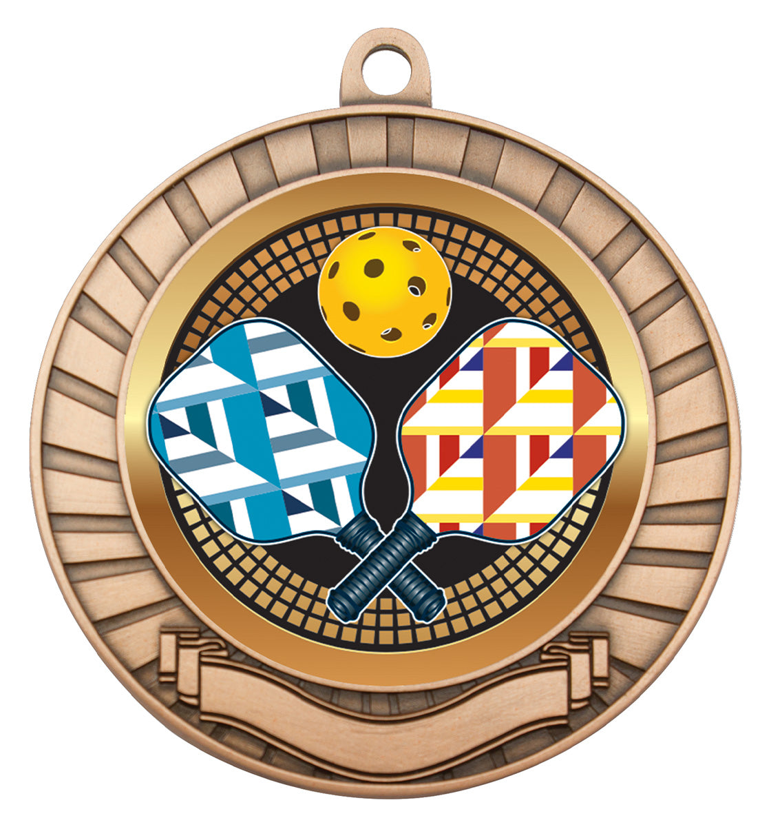 Eco Scroll - Pickleball - Bronze