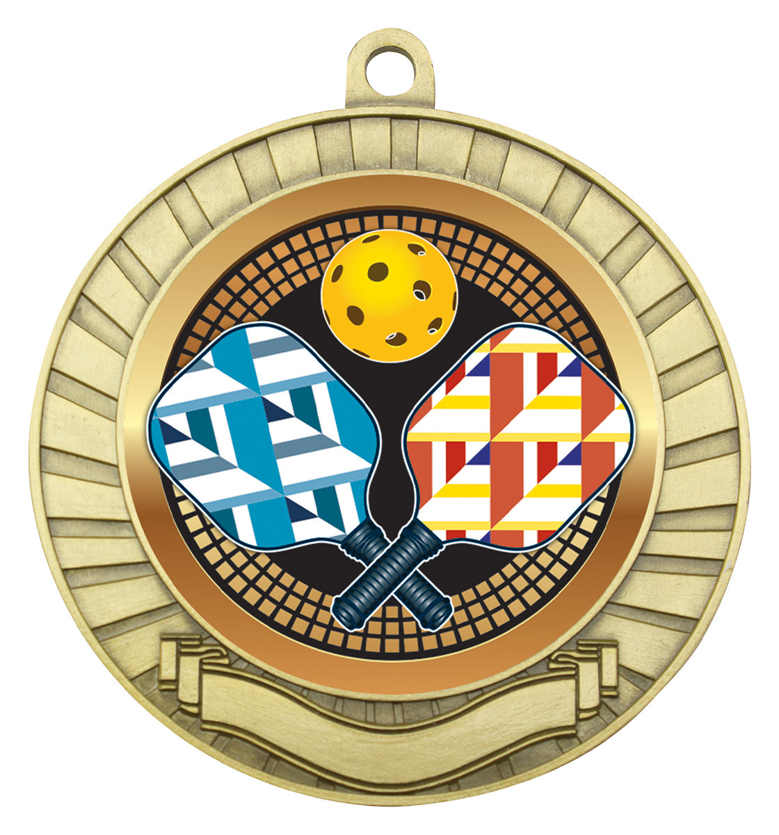 Eco Scroll - Pickleball - Gold