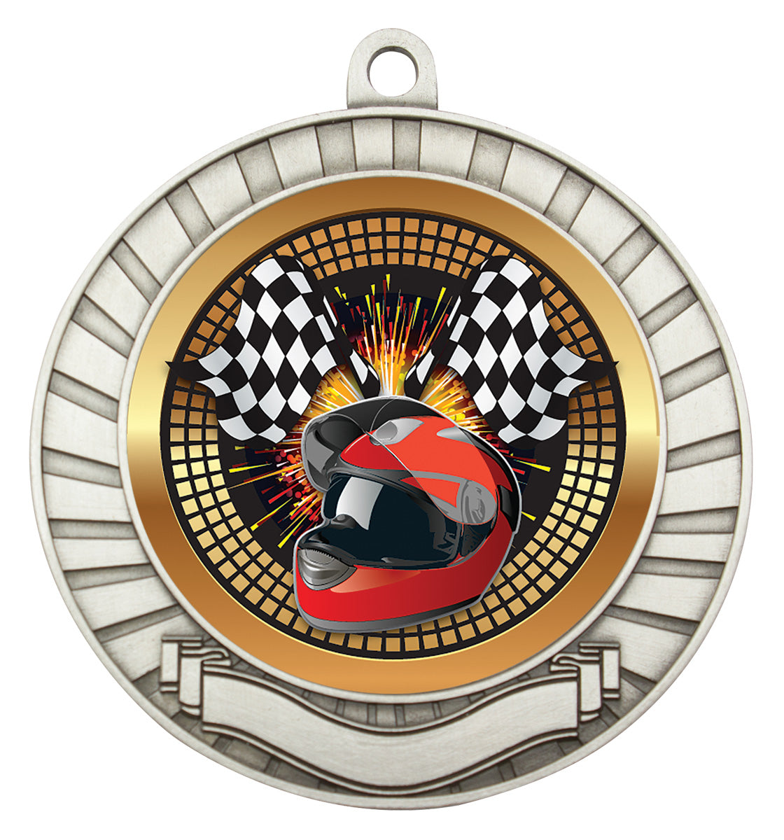 Eco Scroll - Motorsport - Silver