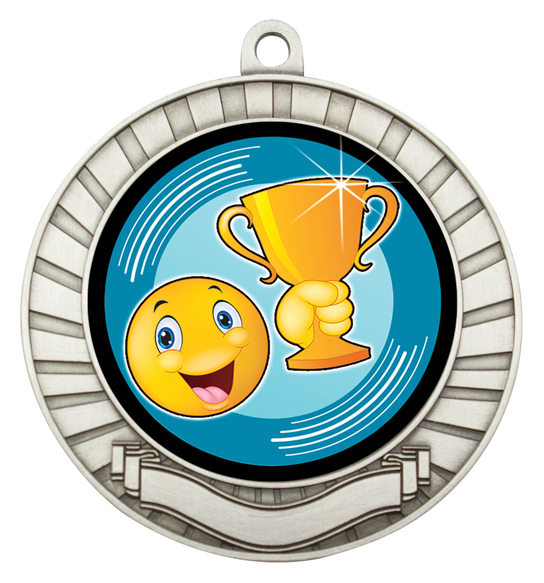 Eco Scroll - Smiley Cup - Silver