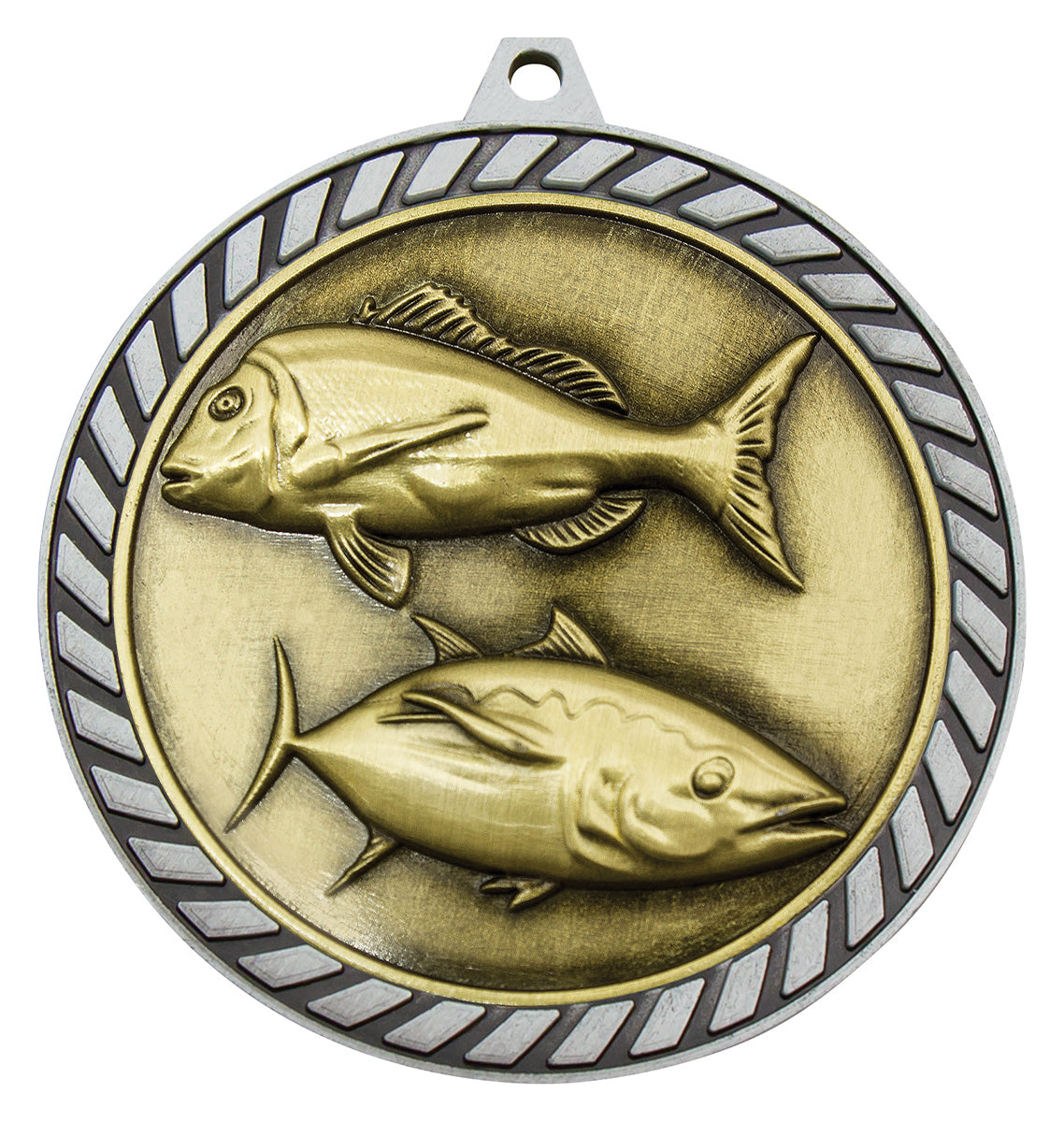 Venture Medal Fishing - Silver
