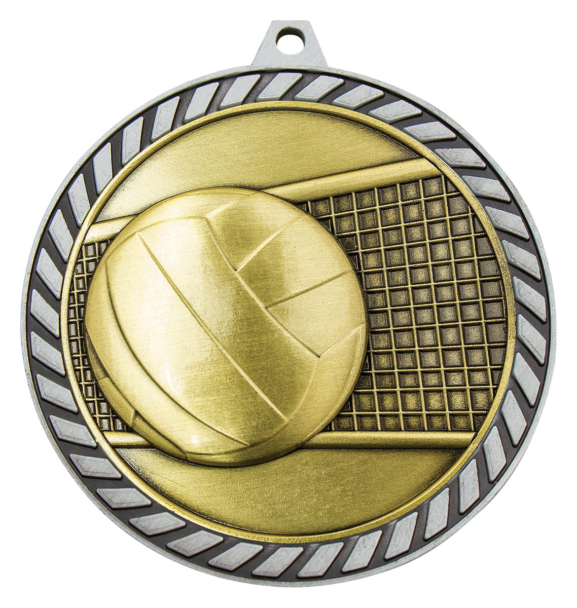 Venture Medal Volleyball - Silver
