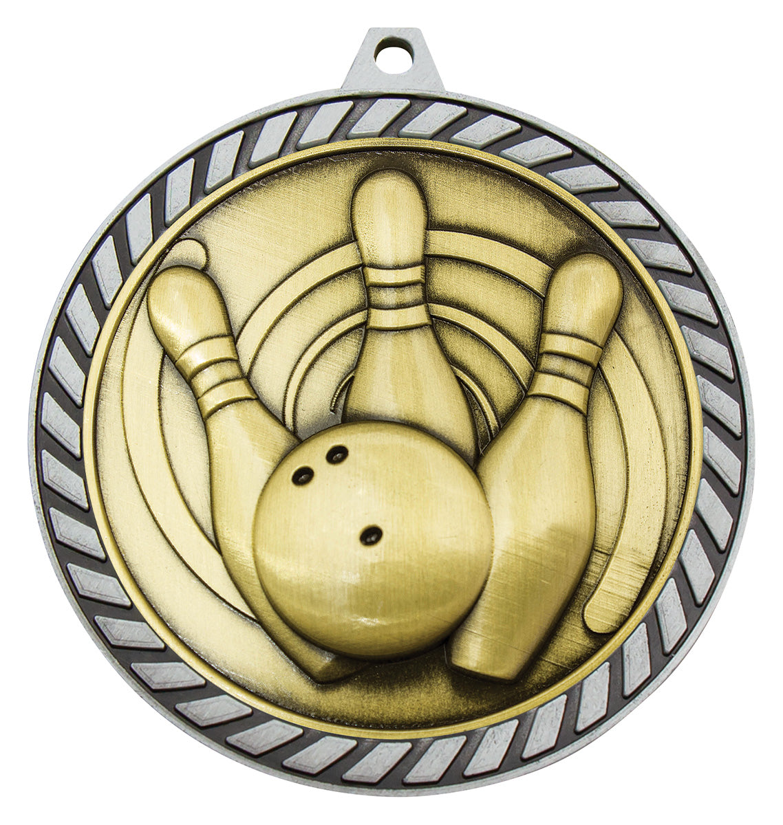 Venture Medal Tenpin - Silver