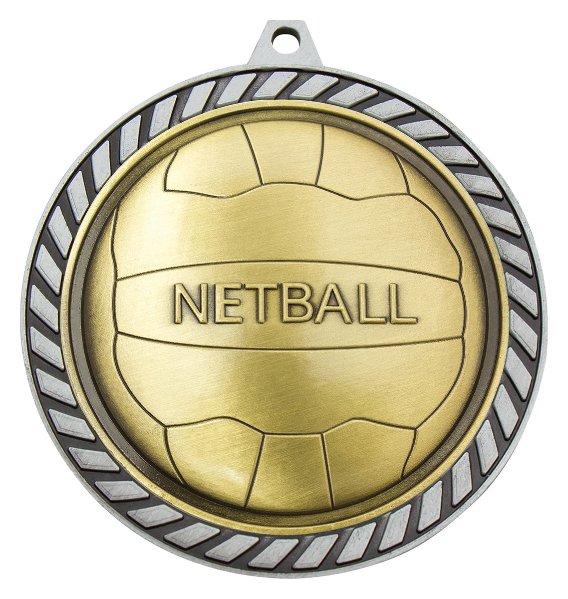 Venture Medal Netball - Silver