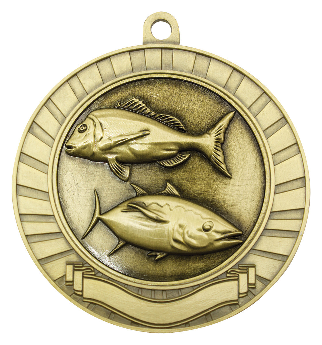 Eco Scroll - Fishing - Gold