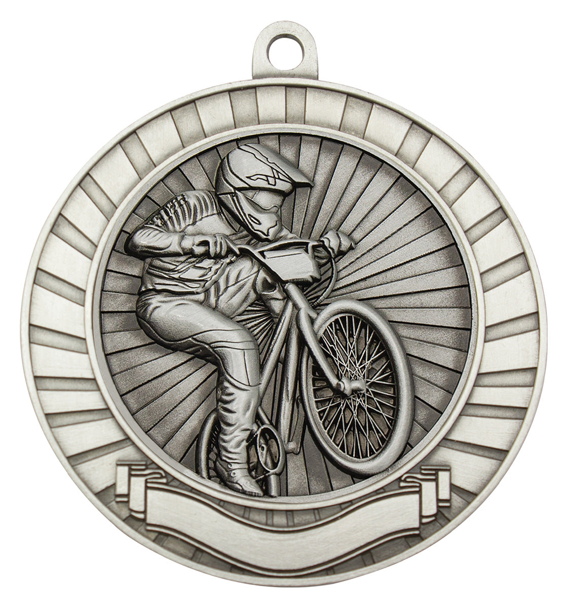 Eco Scroll - BMX - Silver
