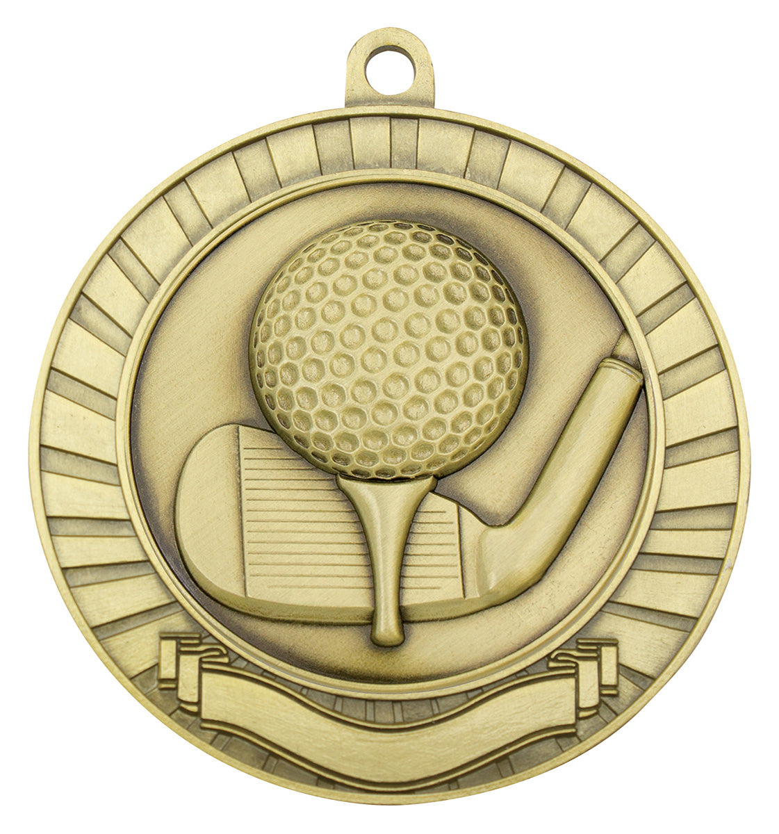 Eco Scroll - Golf - Gold