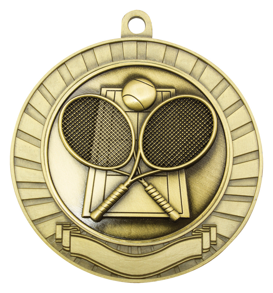 Eco Scroll - Tennis - Gold