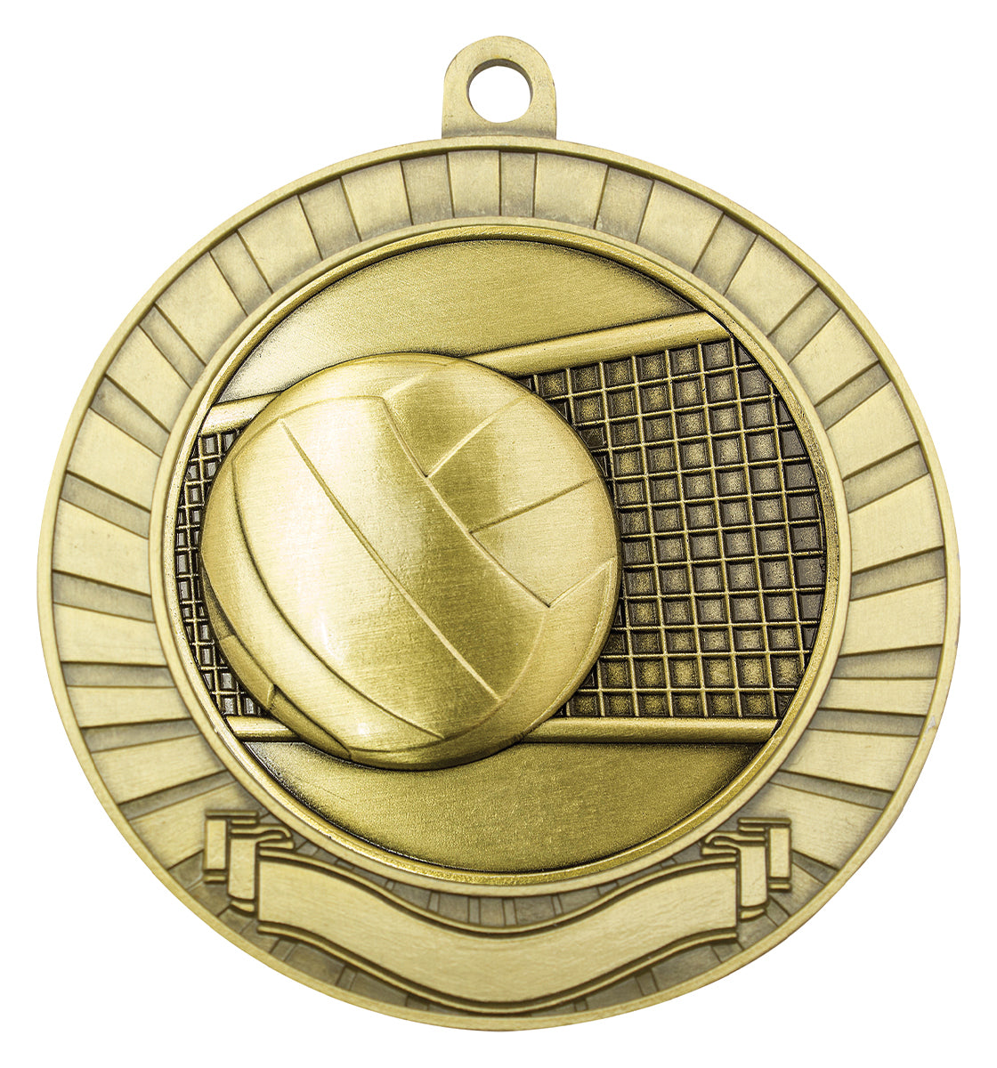 Eco Scroll - Volleyball - Gold