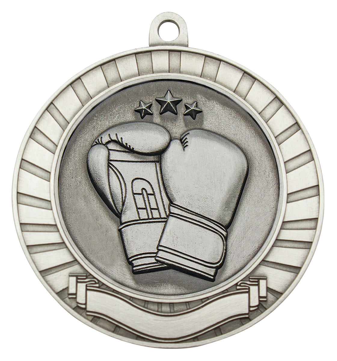 Eco Scroll - Boxing - Silver