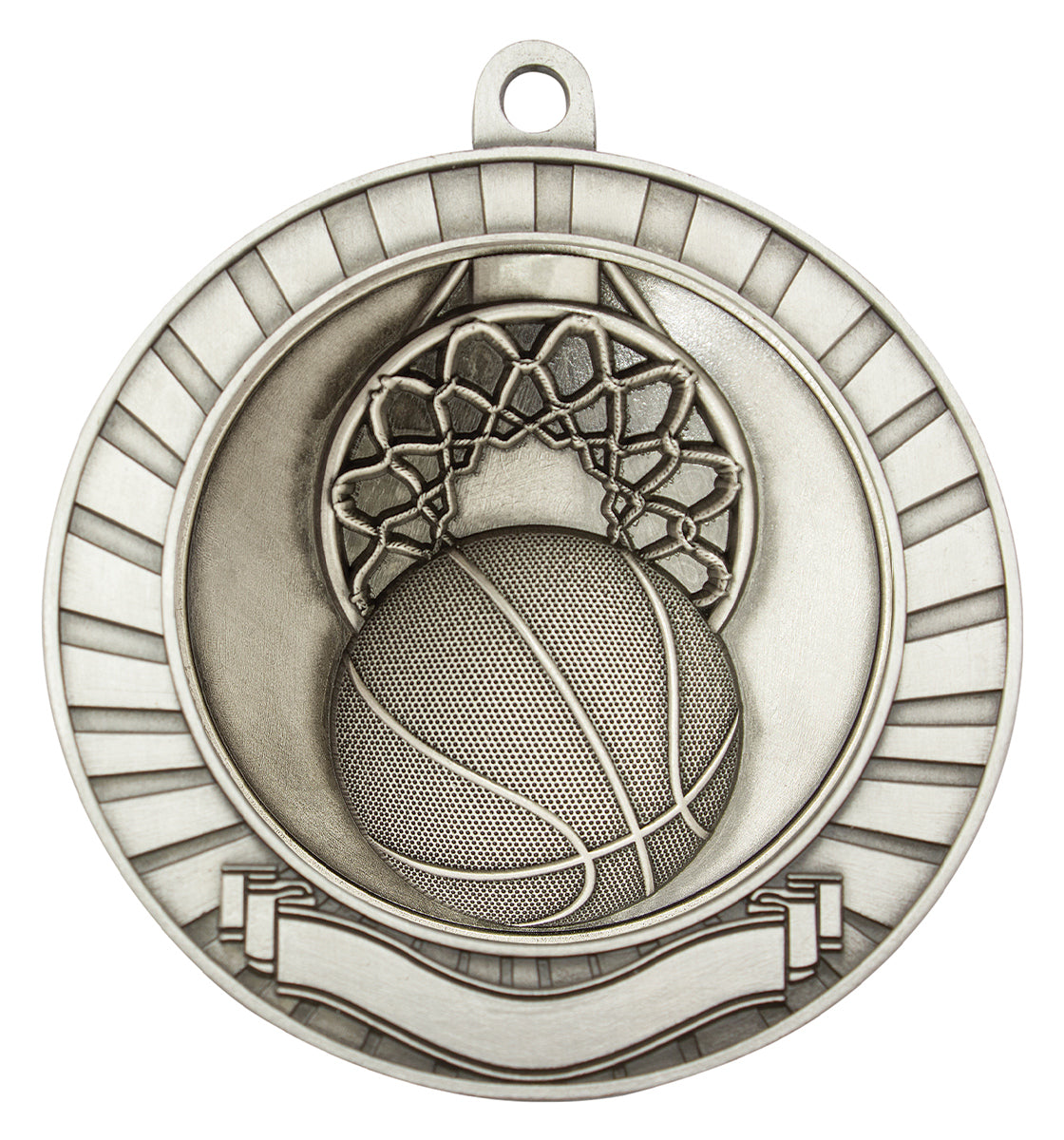 Eco Scroll - Basketball - Silver