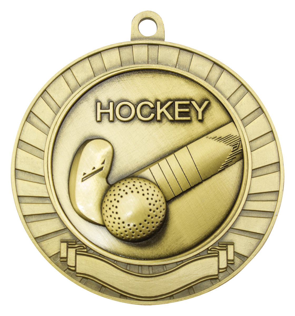 Eco Scroll - Hockey - Gold
