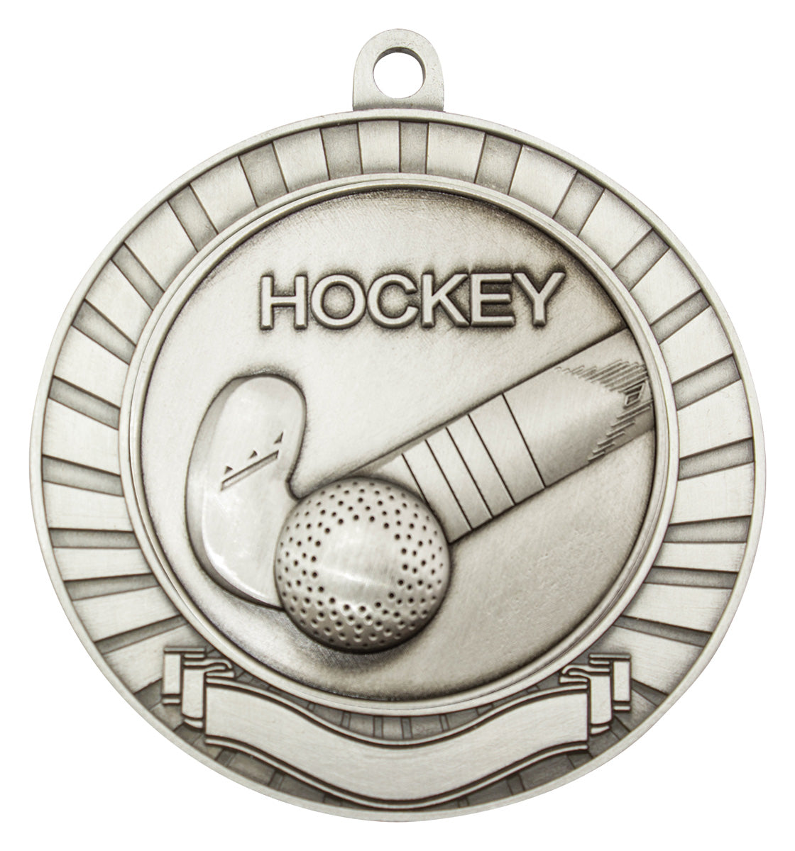 Eco Scroll - Hockey - Silver
