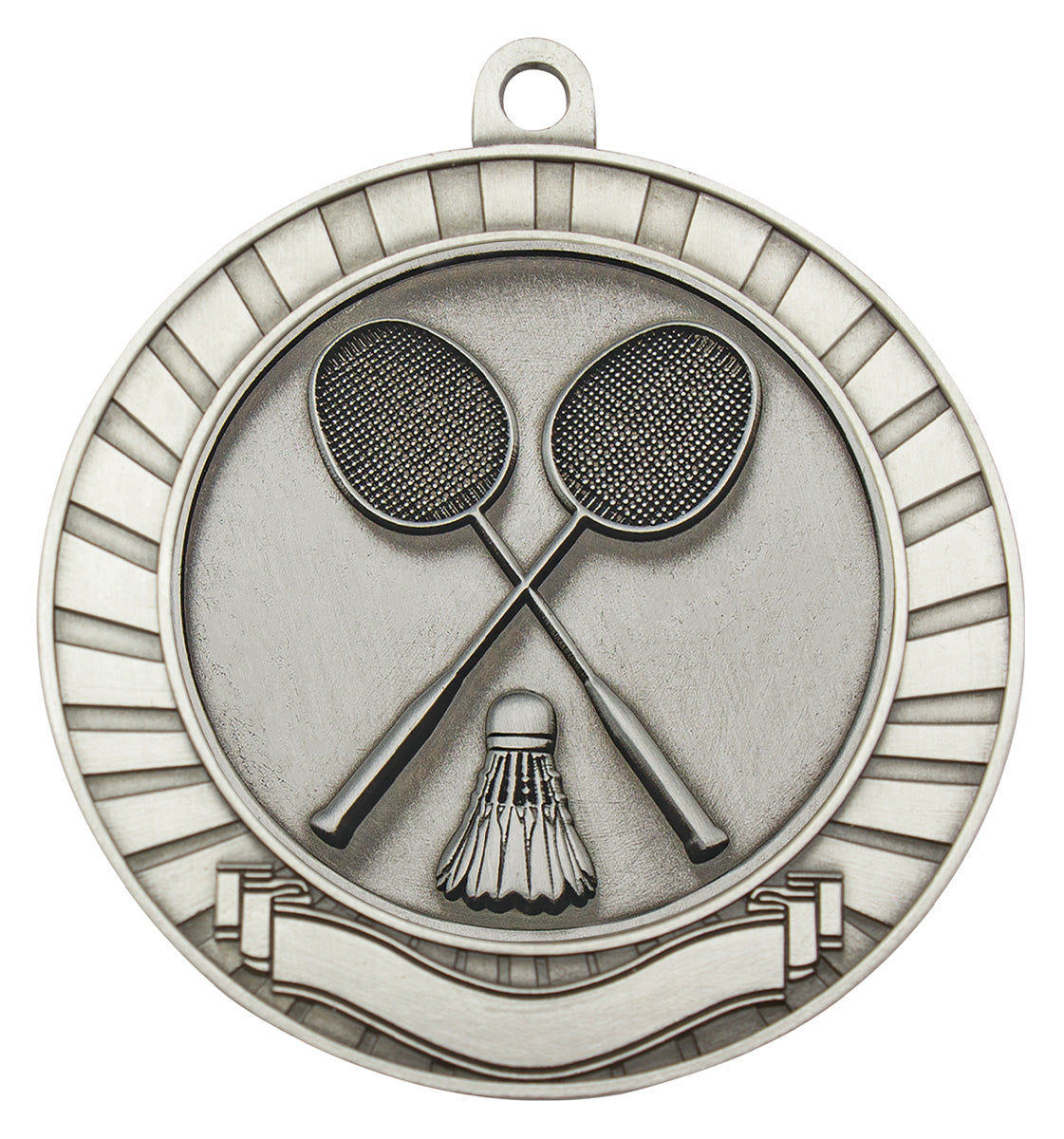 Eco Scroll - Badminton - Silver