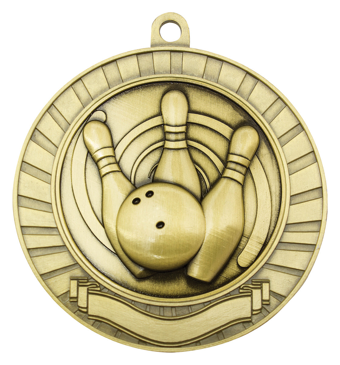 Eco Scroll - Tenpin - Gold