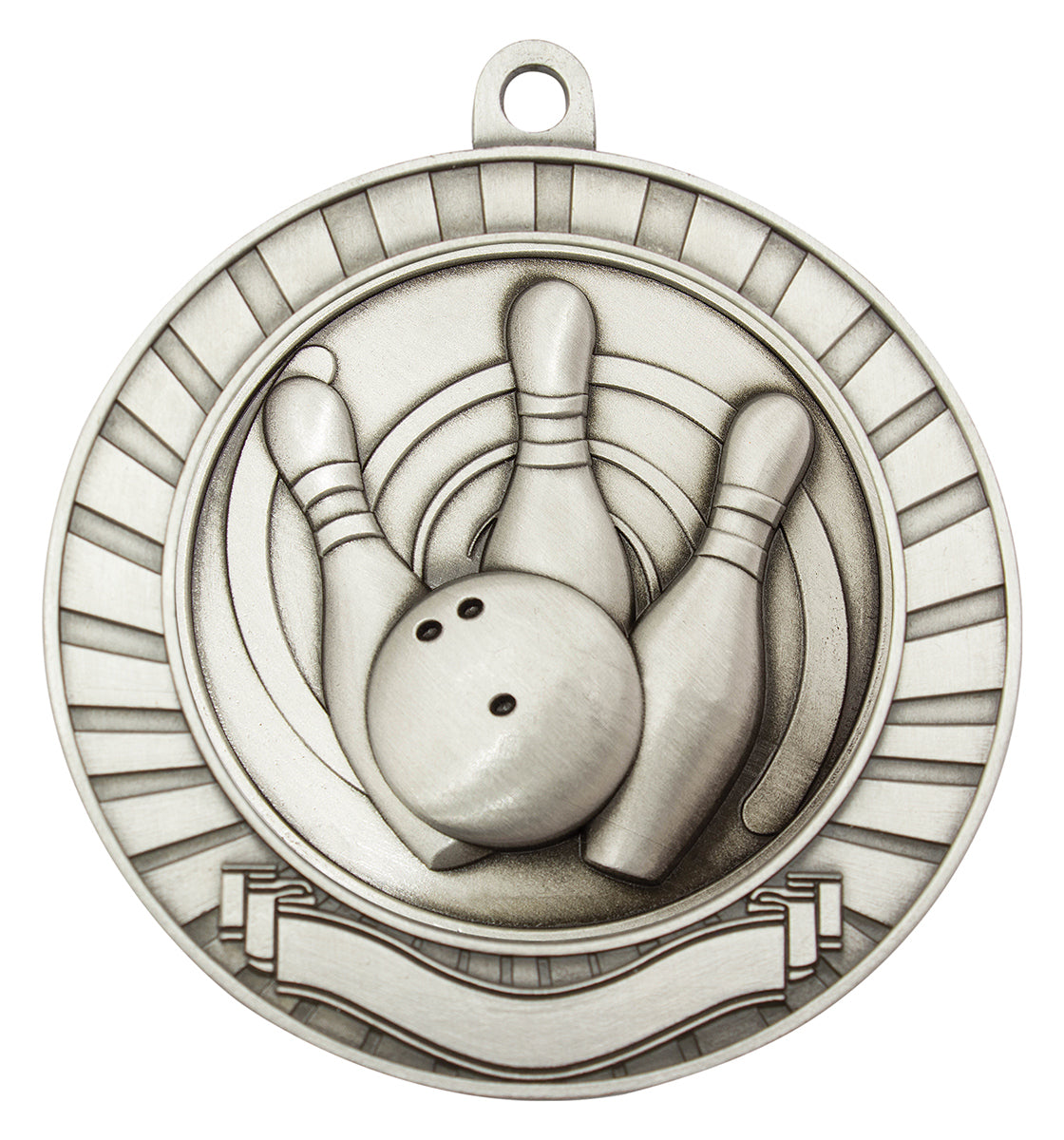 Eco Scroll - Tenpin - Silver
