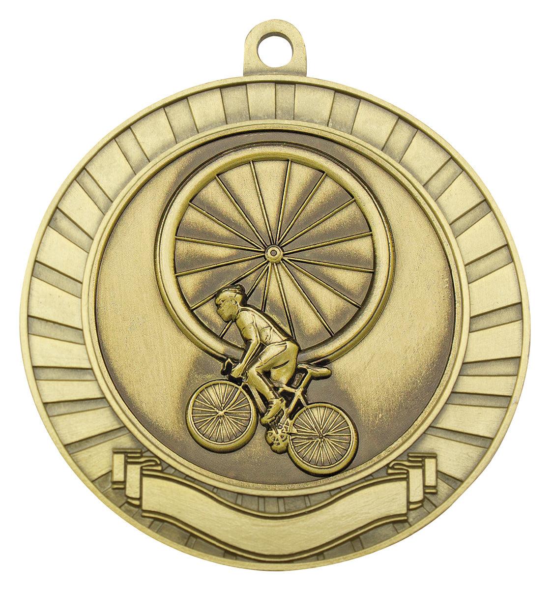 Eco Scroll - Cycling - Gold