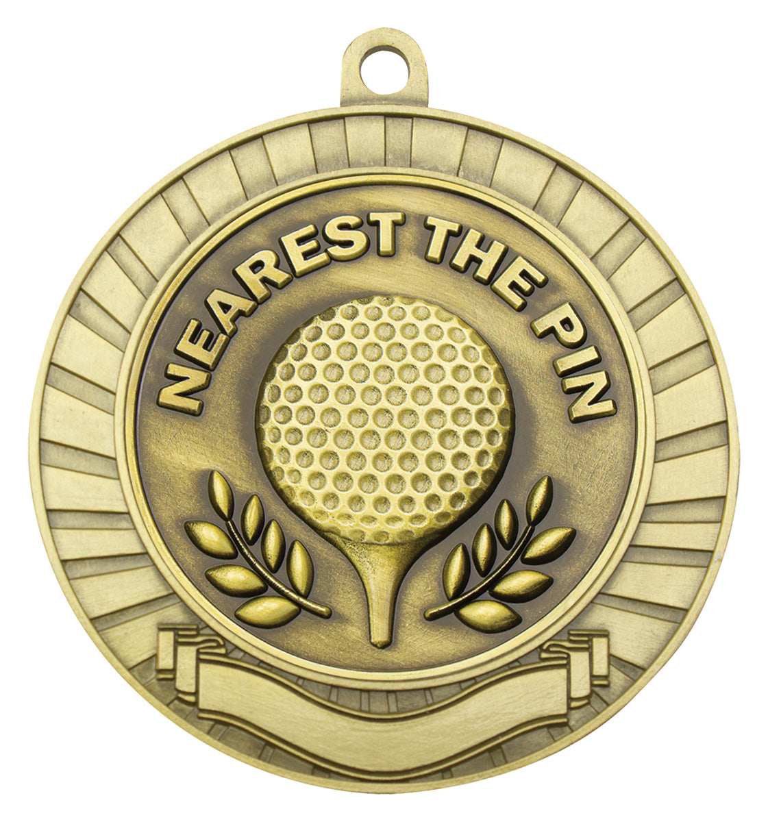 Eco Scroll - Nearest the Pin - Gold