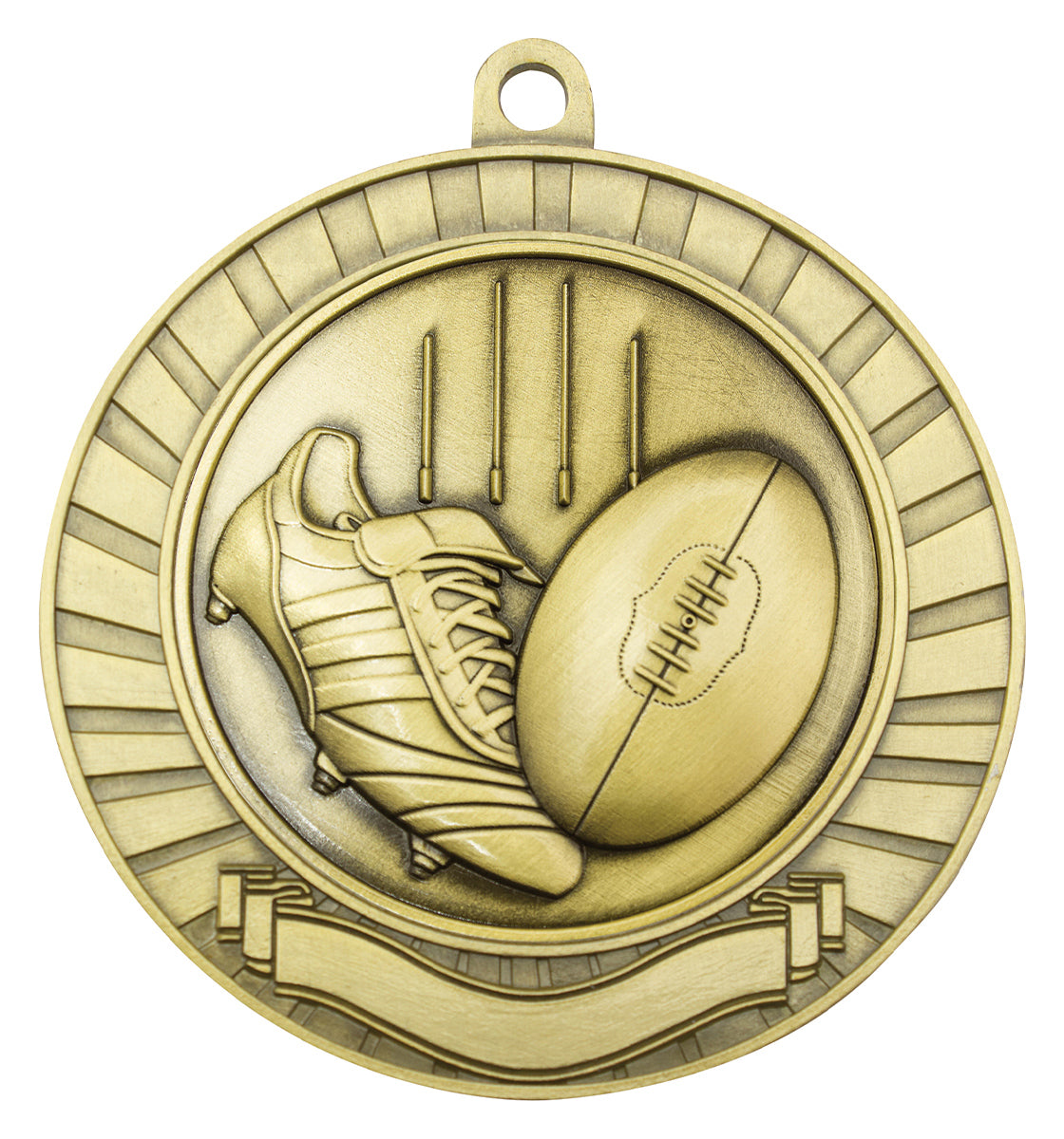 Eco Scroll - Footy - Gold