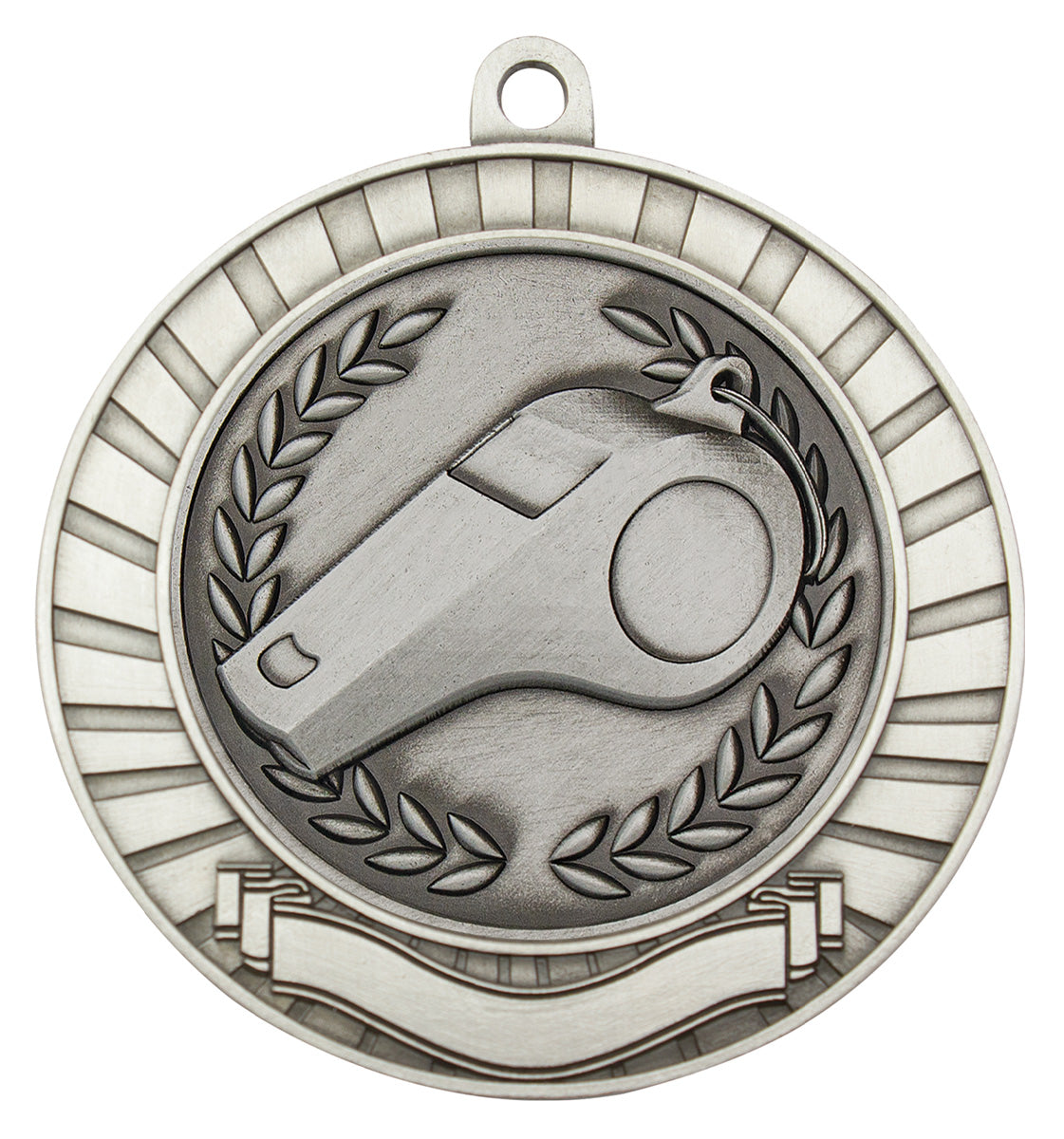 Eco Scroll - Whistle - Silver