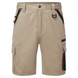 RAFT Portwest KX3 Stretch Slim Fit Shorts Sand (MP706)