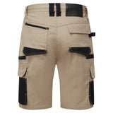 RAFT Portwest KX3 Stretch Slim Fit Shorts Sand (MP706)