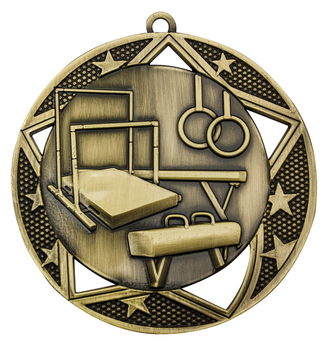 Gymnastics Galaxy Medal - Gold