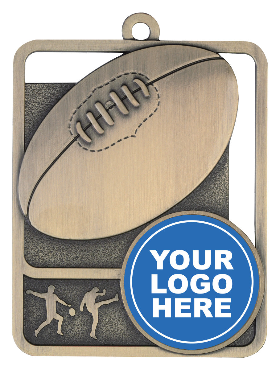 Aussie Rules Rosetta Insert  - Gold