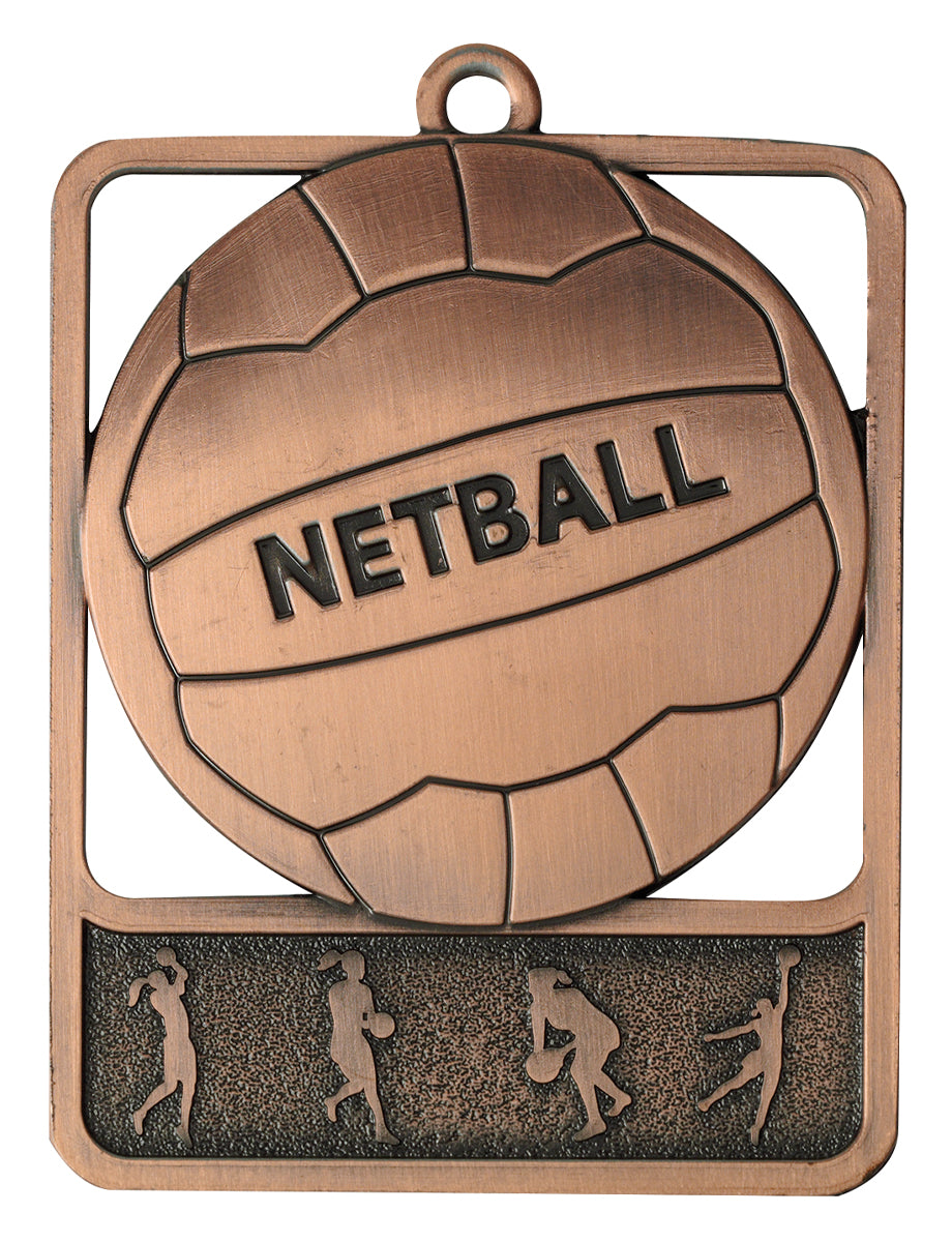Netball Rosetta  - Bronze