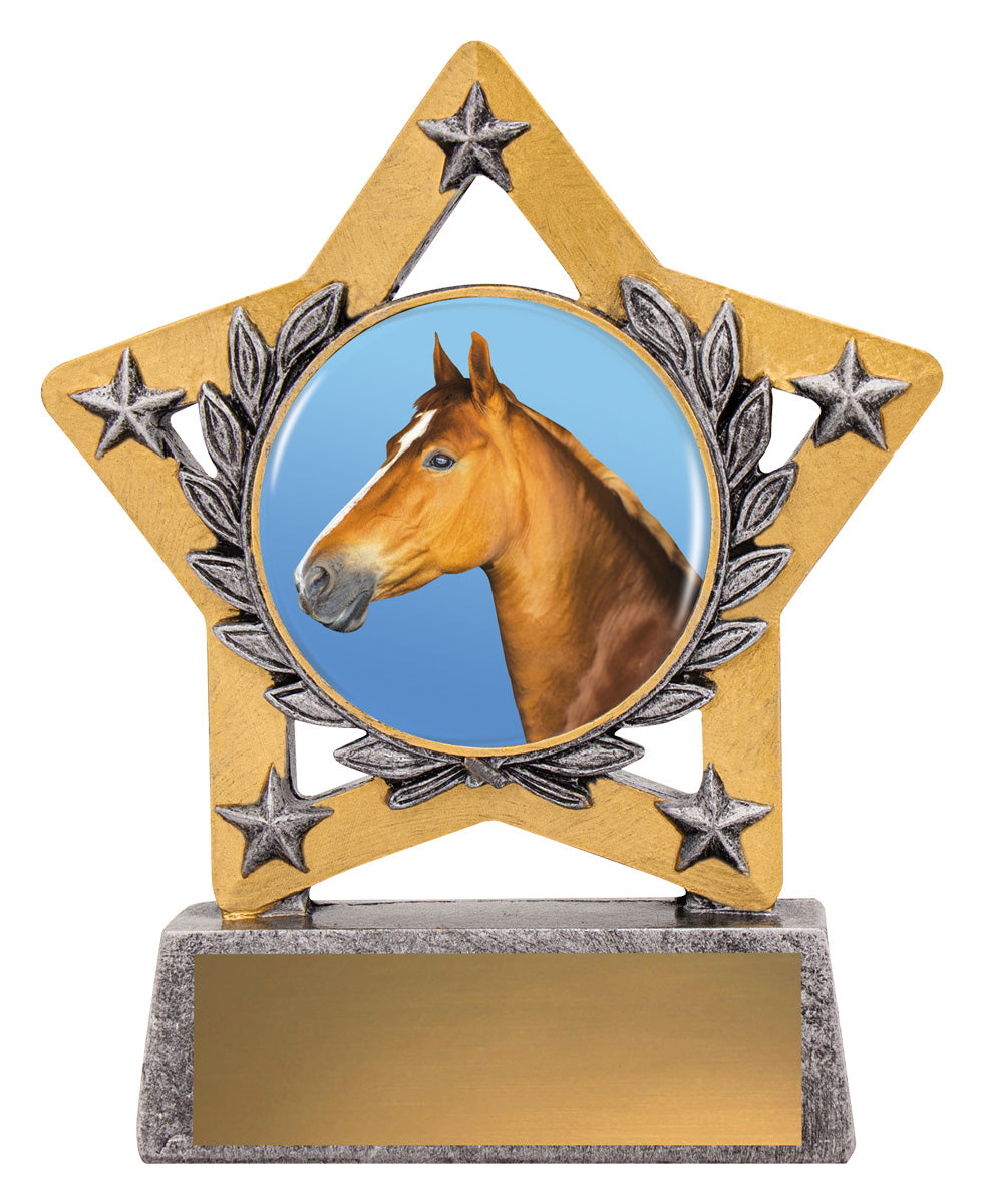 Mini Star Colour - Horse - 130mm