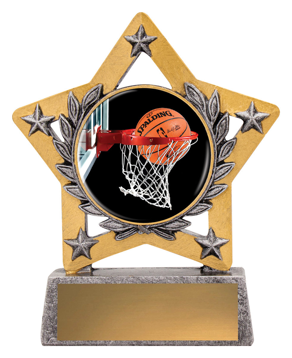 Mini Star Colour - Basketball - 130mm