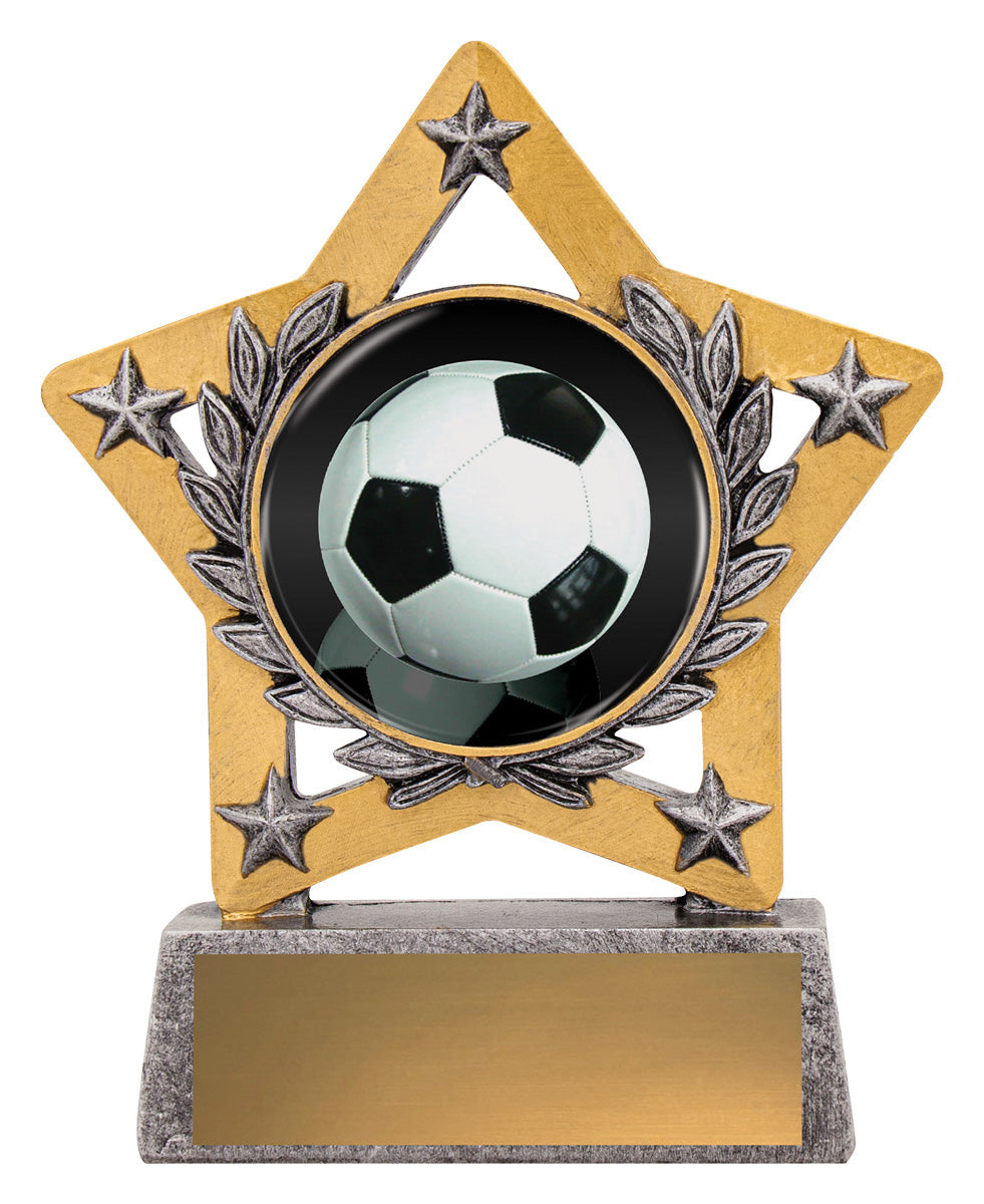 Mini Star Colour - Football - 130mm