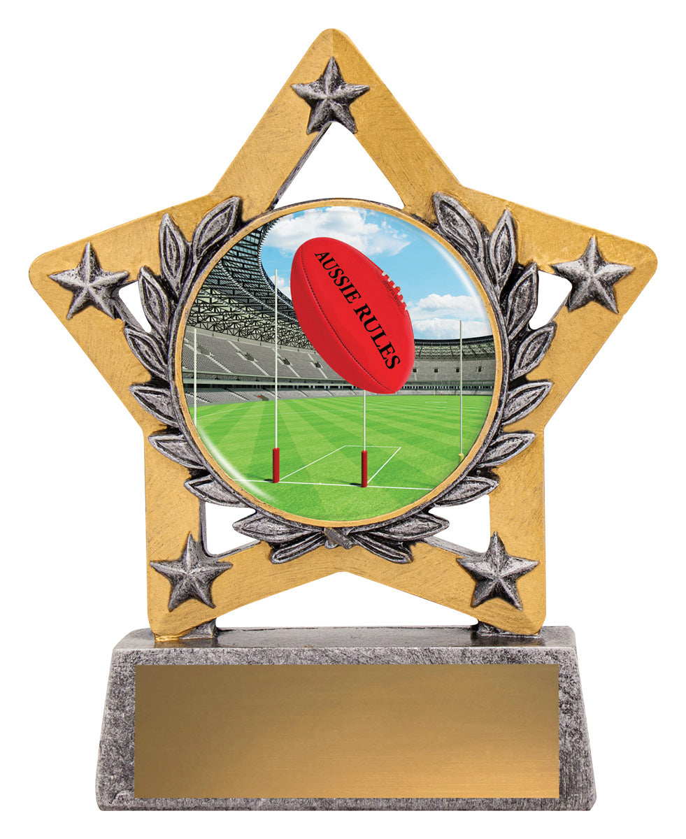 Mini Star Colour - Aussie Rules - 130mm