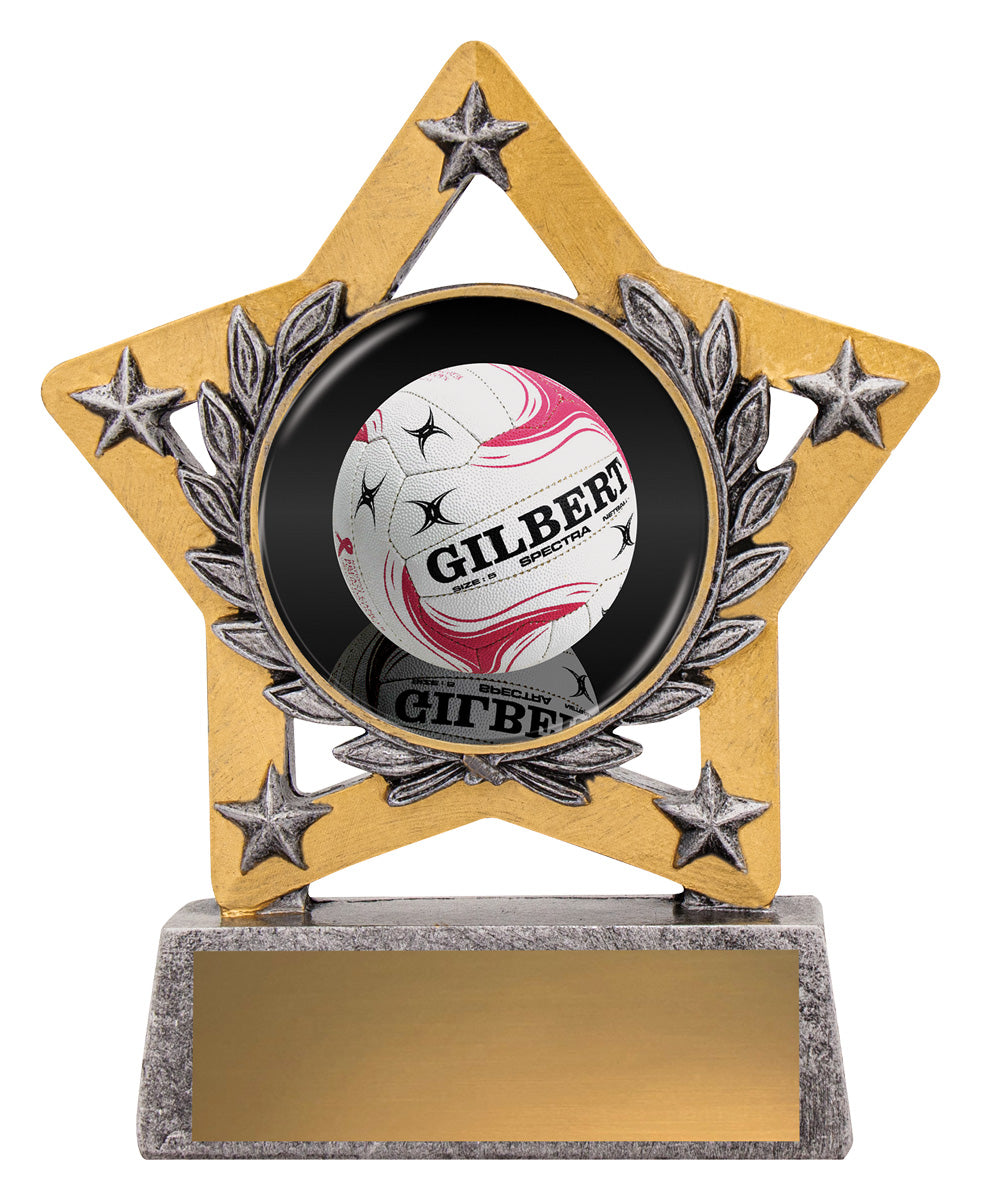 Mini Star Colour - Netball - 130mm