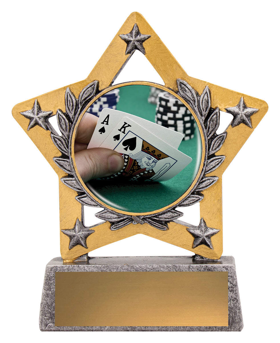 Mini Star Colour - Poker - 130mm