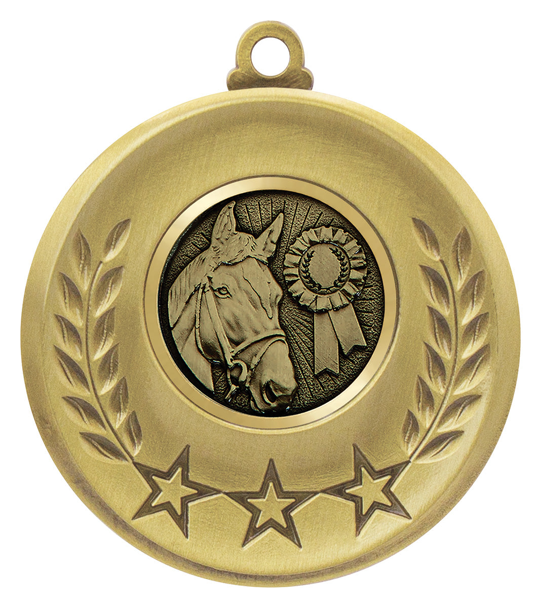 Laurel Medal - Horse - Gold