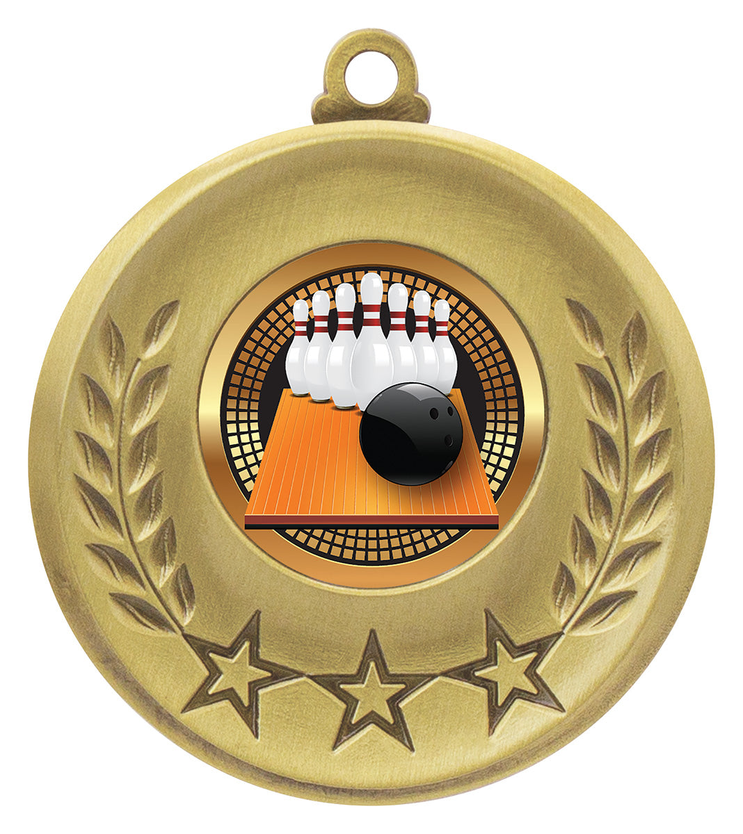 Laurel Medal - Tenpin - Gold