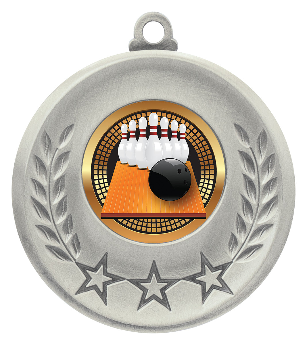 Laurel Medal - Tenpin - Silver