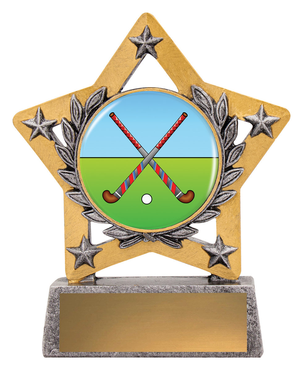 Mini Star Colour - Cross Sticks - 130mm