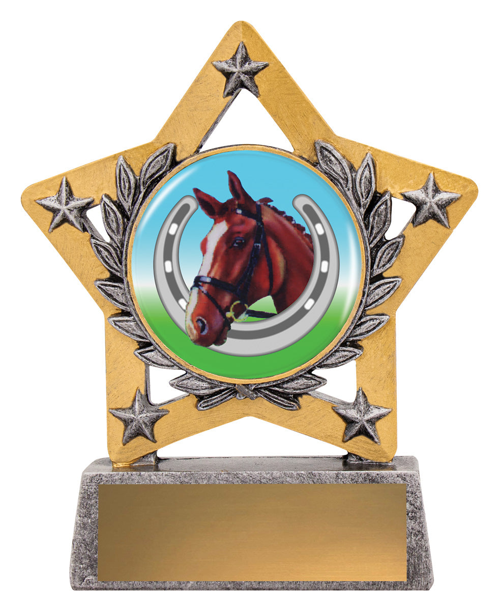 Mini Star Colour - Horse Shoe - 130mm