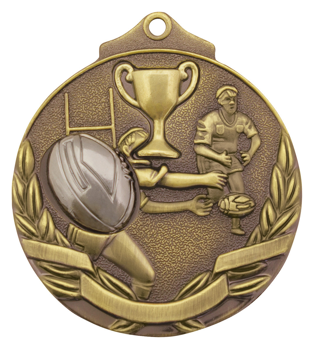 Two Tone Medal - Gold