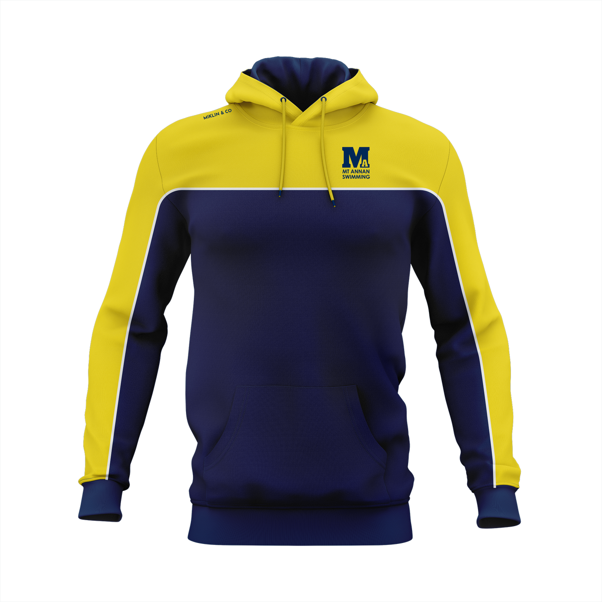 Mt Annan Swim Club Premium Fleece Hoodies - No Zip