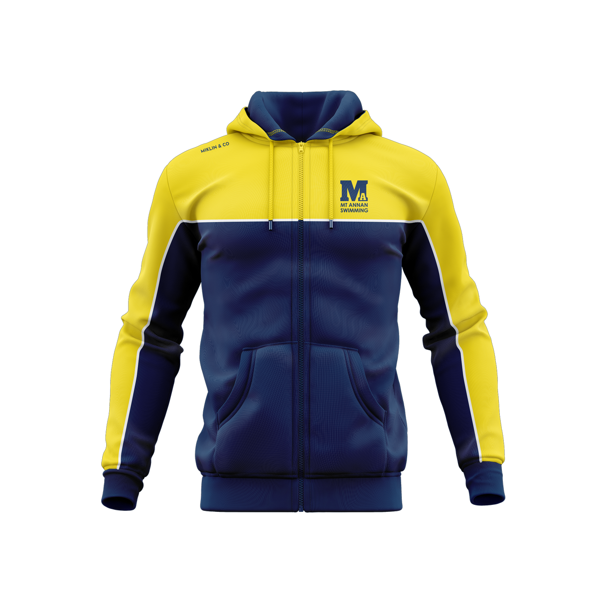 Mt Annan Swim Club Premium Fleece Hoodies - Full Zip