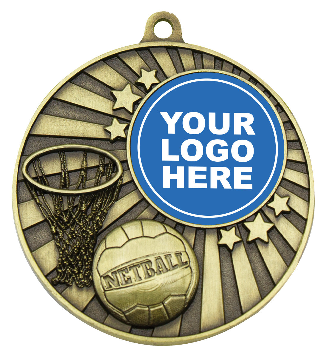 Impact Medal - Netball - Gold